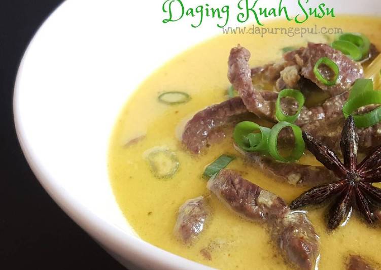 resep makanan Daging Kuah Susu