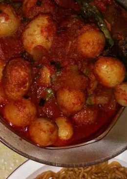 Telur puyuh sambal balado
