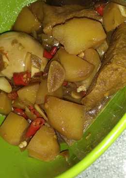 Menu Diet Semur tahu kentang telur