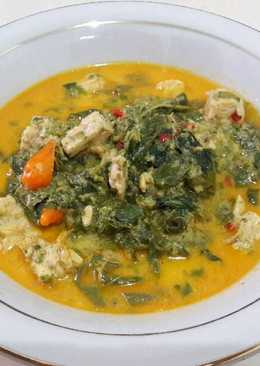 Sayur Daun Singkong Tempe