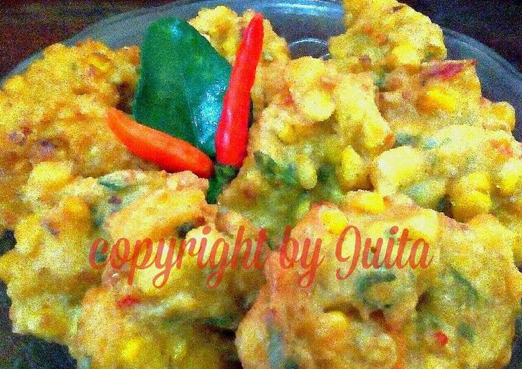 Resep Bakwan jagung bumbu lodeh By Juita Kristy