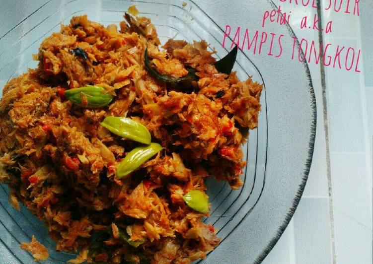 resep Ikan ongkol cue suir a.k.a Pampis Tongkol