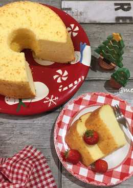 Cream cheese chiffon cake