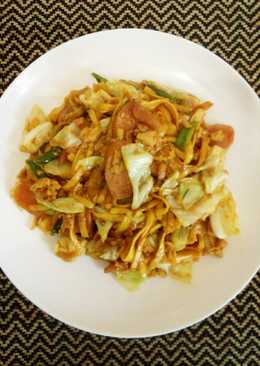 28.Mie goreng sosis #bikinramadhanberkesan