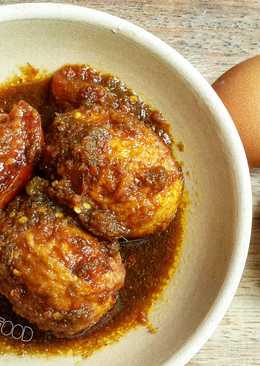 Telur Kecap Pedas