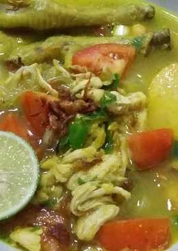 Soto ayam ceker ala bunda Jk