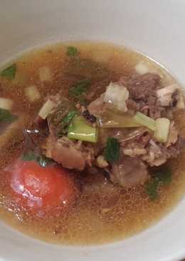 Sop Iga Sapi Panggang Kaldu 