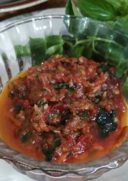 Sambal Kemangi / Sambal Pecel Lele