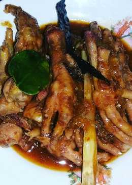 Rica-rica ceker pedas sederhana