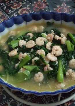 Cah baby pokcoy with udang