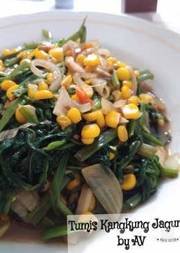 Tumis Kangkung Jagung