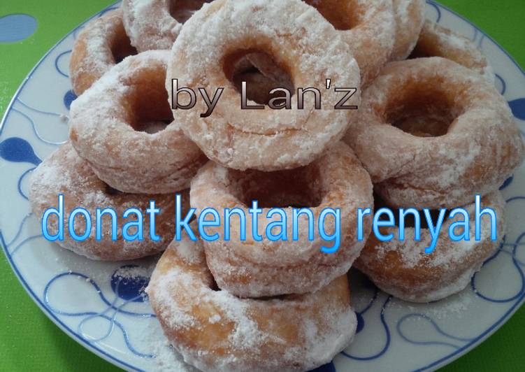 gambar untuk cara membuat donat kentang RES (Renyah,Empuk,Sedap)