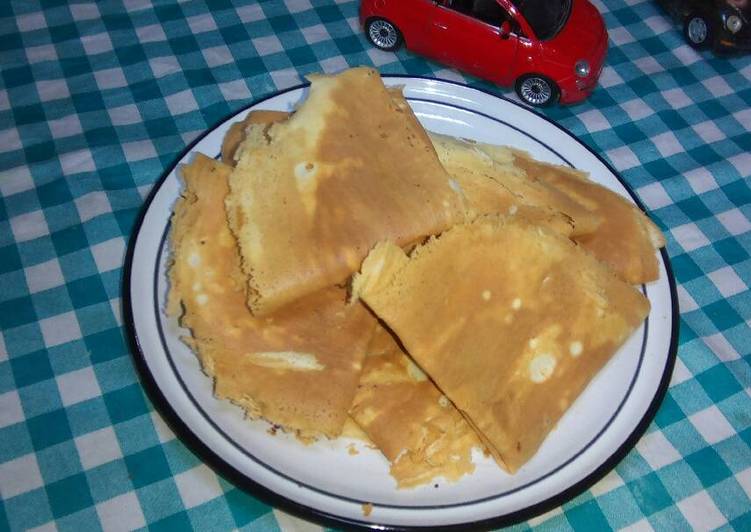 cara membuat Crepes Teflon Renyah No BP