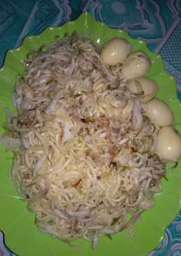 Oseng Mie Telor Tauge Kol