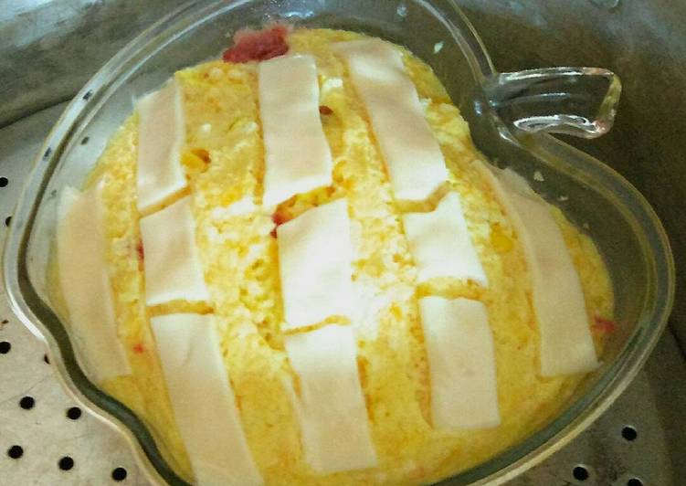 resep Puding jagung (MPASI 7m+)