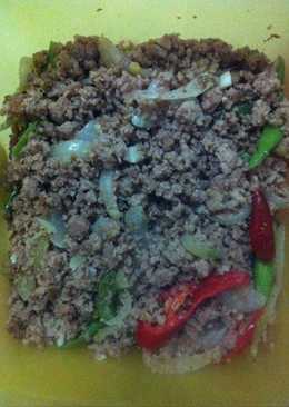 Cincang Daging Buncis