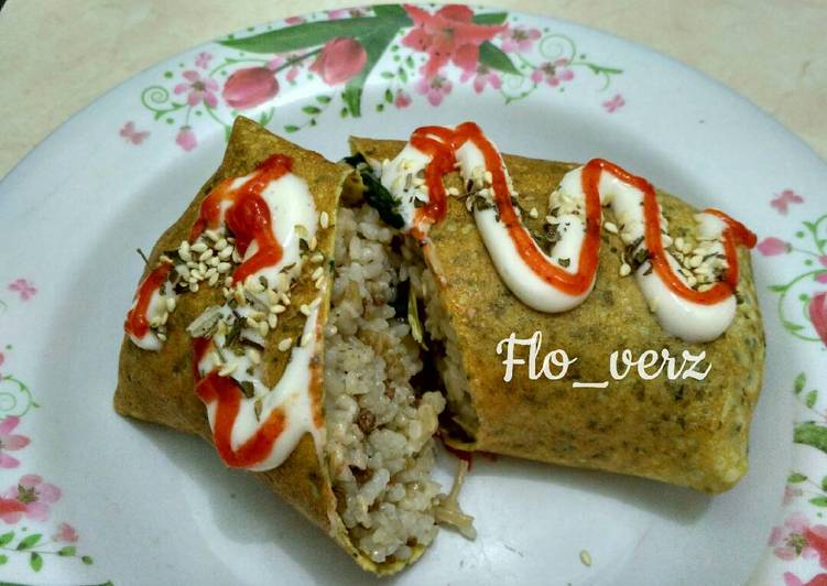 resep masakan Omurice/Japanese Omelette Rice