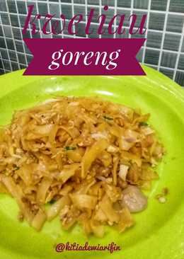 Kwetiau goreng simple