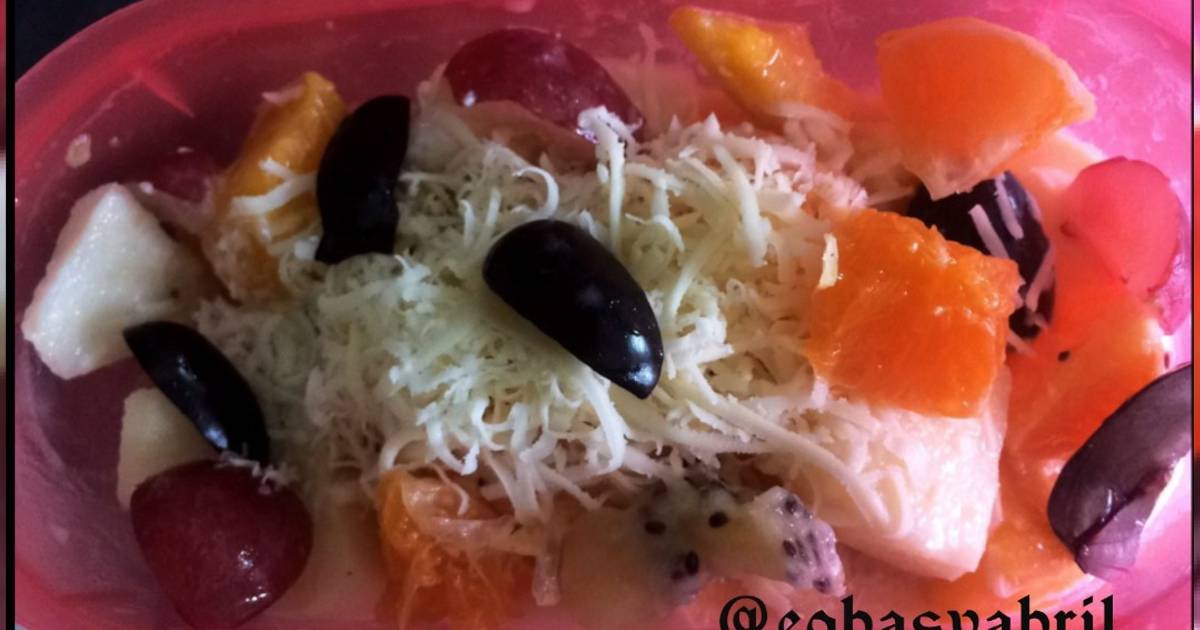 153 resep salad buah yoghurt cimory  enak dan sederhana 