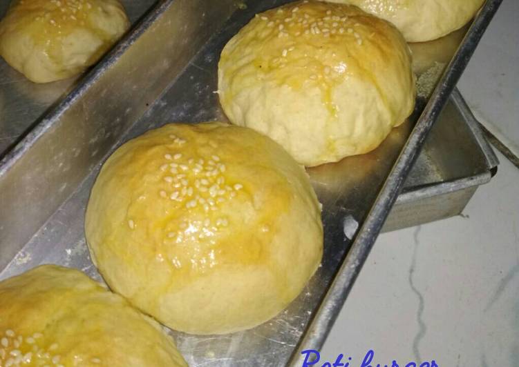 Resep Roti burger simple plus irit Karya Vera Resty Fauzi