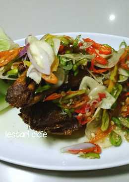 Bebek Goreng sambal matah