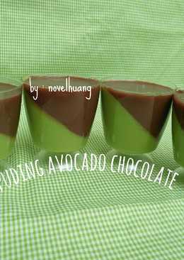 Puding avocado chocolate