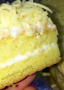 Vanilla sponge cake