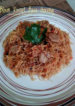 Bihun Kornet Baso Goreng