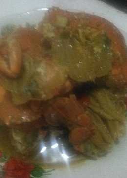 Kepiting saos inggris ala bunda Day