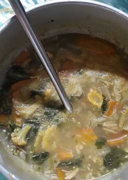 Sayur capcay kuah kental