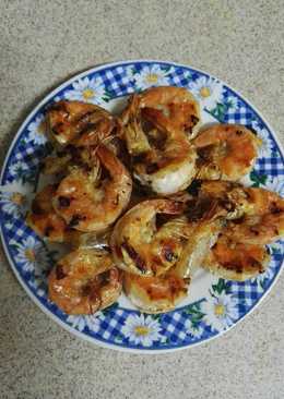 Udang bakar bumbu bali