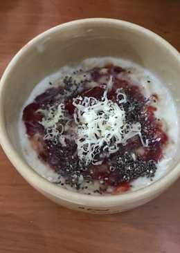 Soy-Berry oat cheese