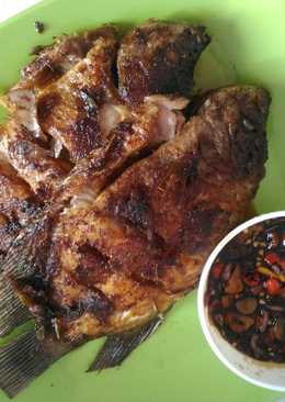 Gurame bakar sambal kecap ala bunda Raffa