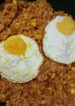 NaMie Jagung (Nasi Mie Goreng)