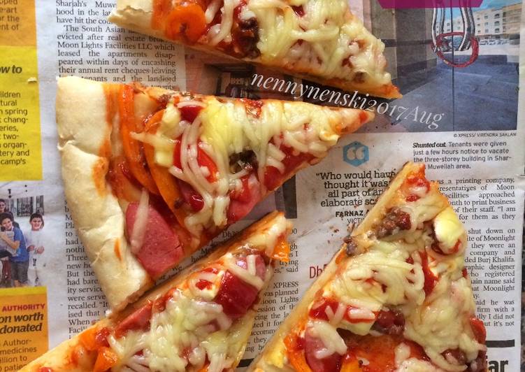 resep makanan Pizza ?? rumah