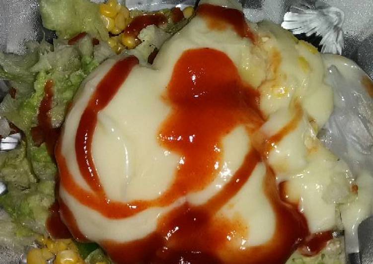 resep Salad segaarrr yummy #Salad Action, healthy food