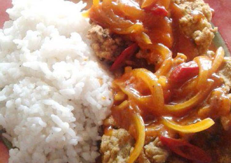 Resep Cumi krispy saus asam manis Dari Niena Bunda Piena