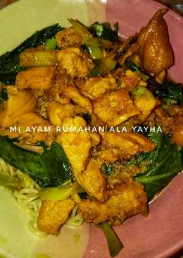 Mi ayam rumahan