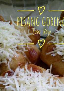 Pisang Goreng Susu Keju