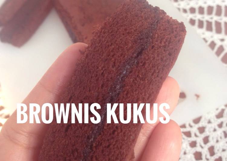 gambar untuk resep makanan Brownis Kukus