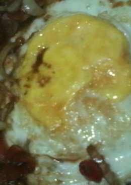 Telor Ceplok siram kecap