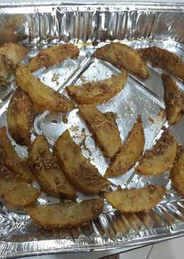 Potato Wedges Oven ala momoðŸ˜