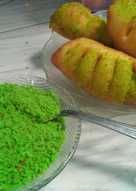 Tepung panir hijau (home made)