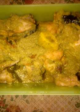 ayam gulai hijau