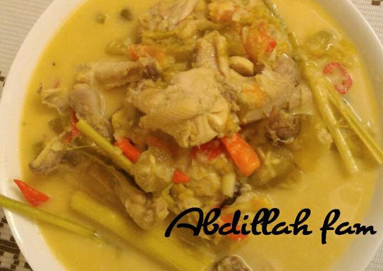 gambar untuk resep makanan Garang asem ayam kampung pedas segar ala Abdillah fam