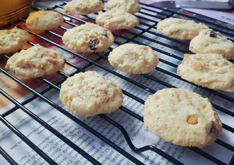 resep Cornflakes Cookies