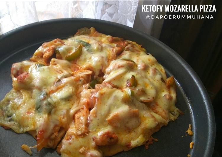 resep KETO Pizza