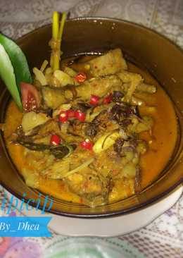 Gulai Nangka muda Ceker ayam