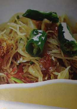 Oseng Bihun Cabe hijau