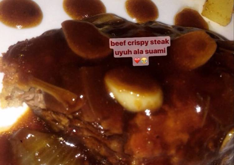 Resep Beef crispy steak?? By zaliah parlinda